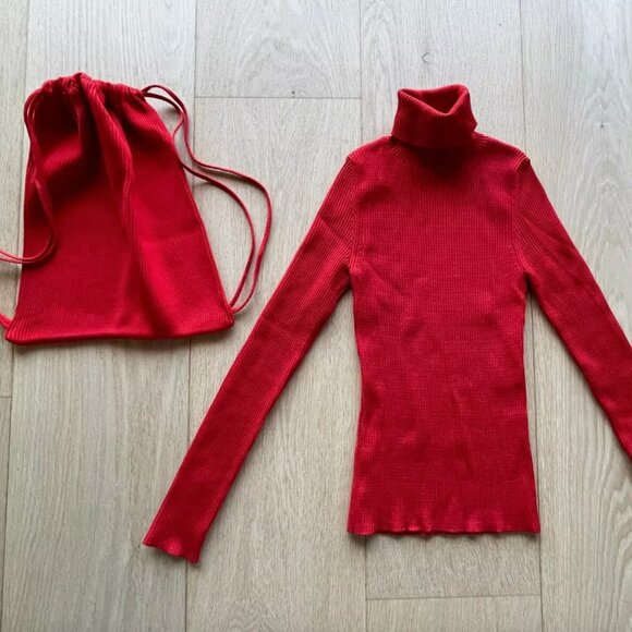 RARE and adorable Balenciaga Turtleneck with matching backpack!  NWT, 36 - Picture 1 of 10